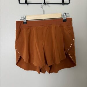 Orange Fast and Free Lululemon Shorts